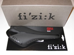 Fizik Arione CX K:IUM (Kium) Road Bicycle Saddle - Black / Gloss