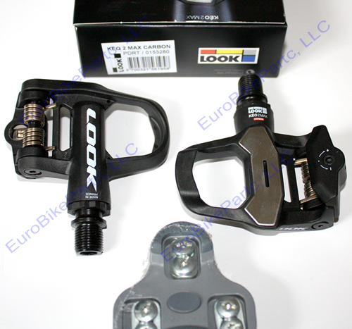 2010 Look KEO 2 MAX Carbon Road Bike Pedals w/Cleats