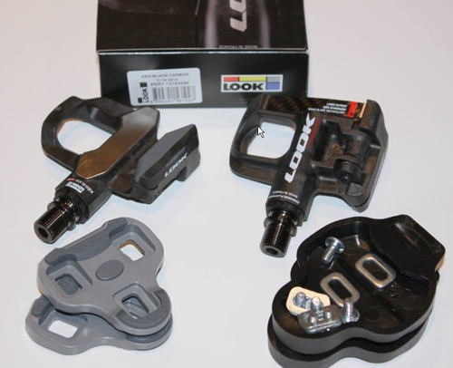 2010 Look KEO BLADE CARBON TI Road Bike Pedals w/Cleats