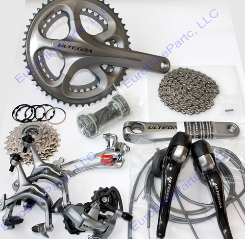 2010 Shimano Ultegra 6700 Group 8pc 10s Double Group