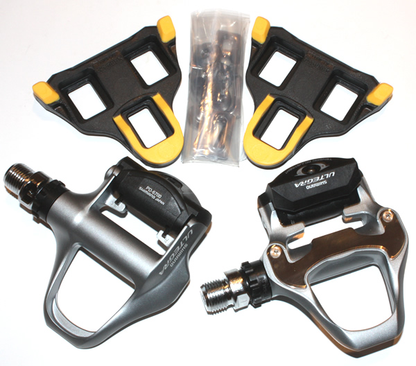 2010 Shimano Ultegra PD-6700 SPD ROAD Pedals with Cleats