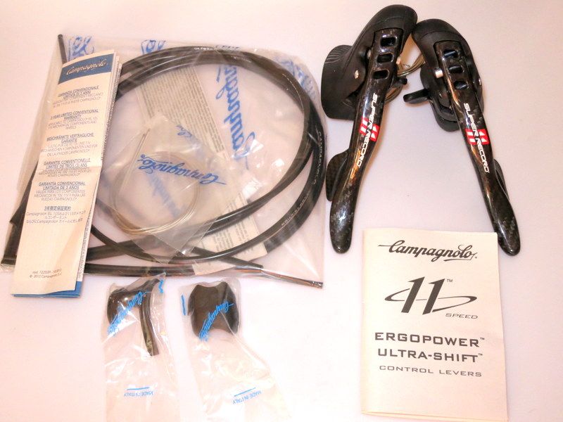 2014 Campagnolo Super Record Ergopower Controls (Shifters) 11s