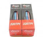 Vittoria Open Corsa Evo CX II 320TPI 700x23 (2 tires) - Blue - CLINCHER