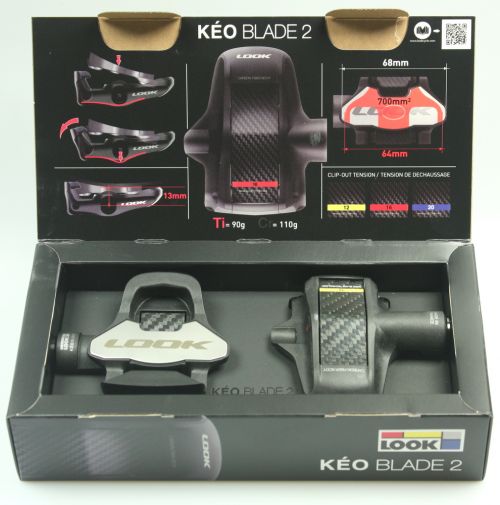 Look KEO BLADE 2 Ti Road Bike Pedals w/Cleats
