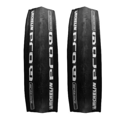 Set of 2 Michelin Pro4 Service Course Folding Road Tire  700x23
