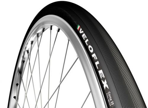 Veloflex Corsa 25 Clincher Tire (Pair) - Black