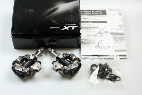 Shimano XT PD-M780 MTB SPD Pedals w/Cleats