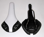 Fizik Antares K:IUM (Kium) Road Bicycle Saddle - WHITE/BLACK