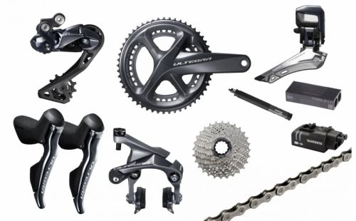 herten Gunst periscoop EuroBikeParts: Shimano Ultegra R8050 11s Di2 Electronic Group - Rim Brake,  Shimano, SH-UL8050Di2Full