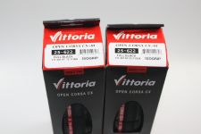Vittoria Open Corsa Evo CX III 320TPI 700x25 (2 tires) - Black - CLINCHER